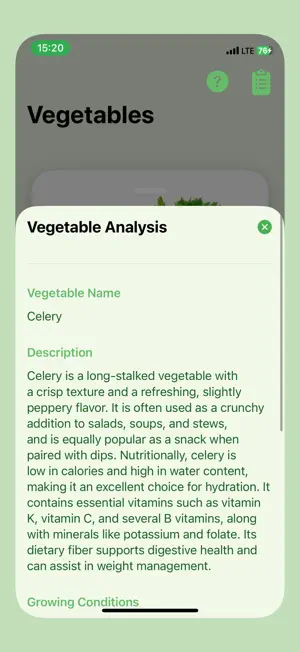 Vegetable ID Plant Identifier screenshot 4