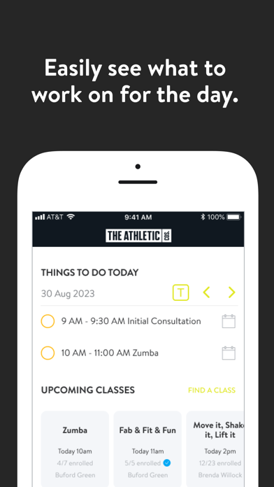 The Athletic Cos Screenshot
