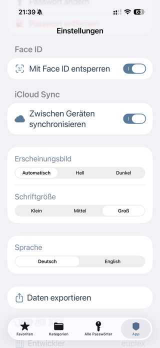 keyPlex – Passwort-Manager Screenshot 4 of 6