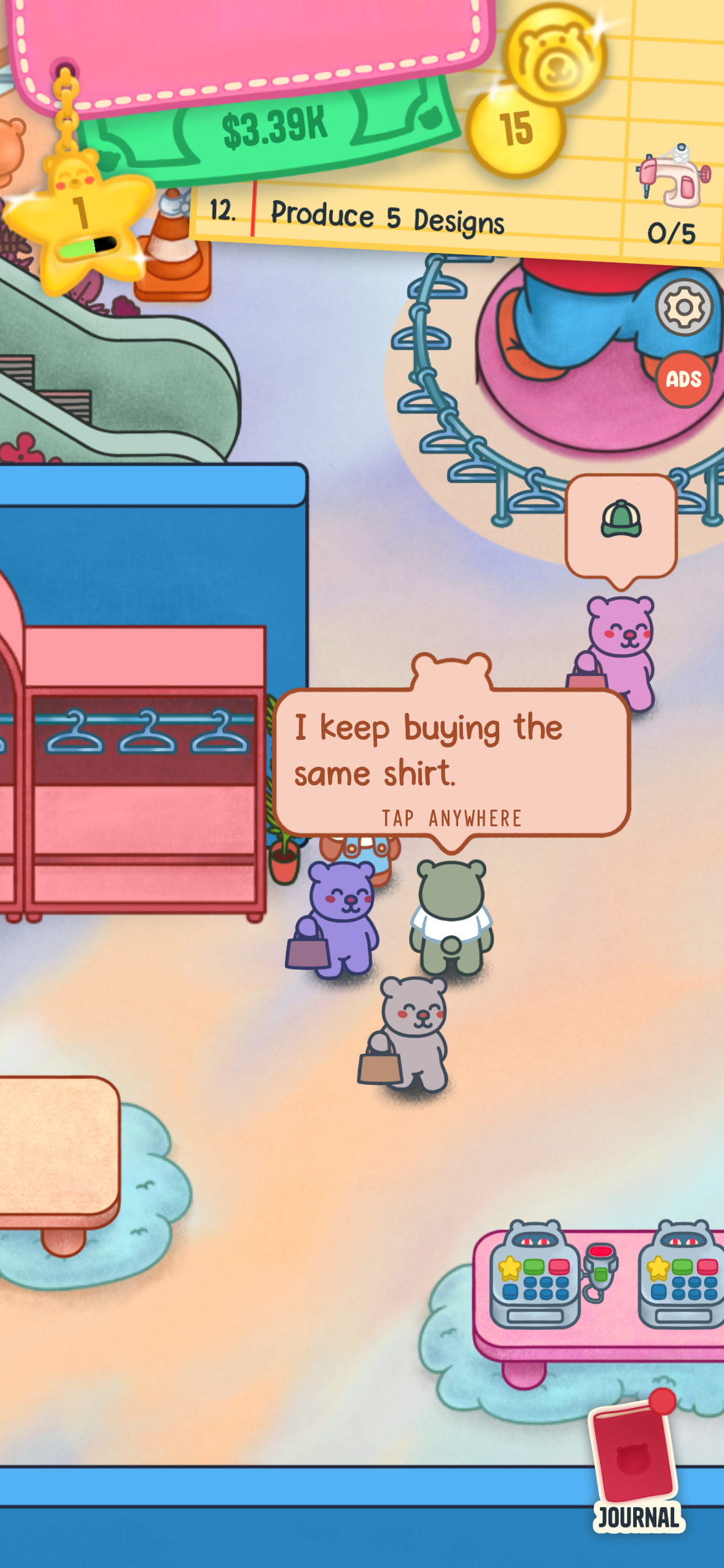 Coco's Fashion: Bear Boutique screenshot 4