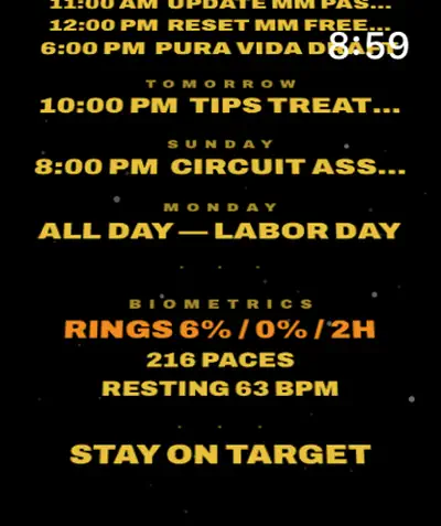 Stay On Target screen 4