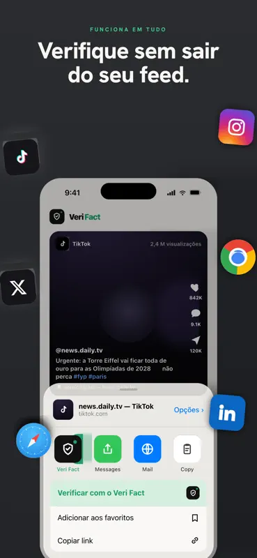 VeriFact: Fact Checker IA screenshot 2 of 3