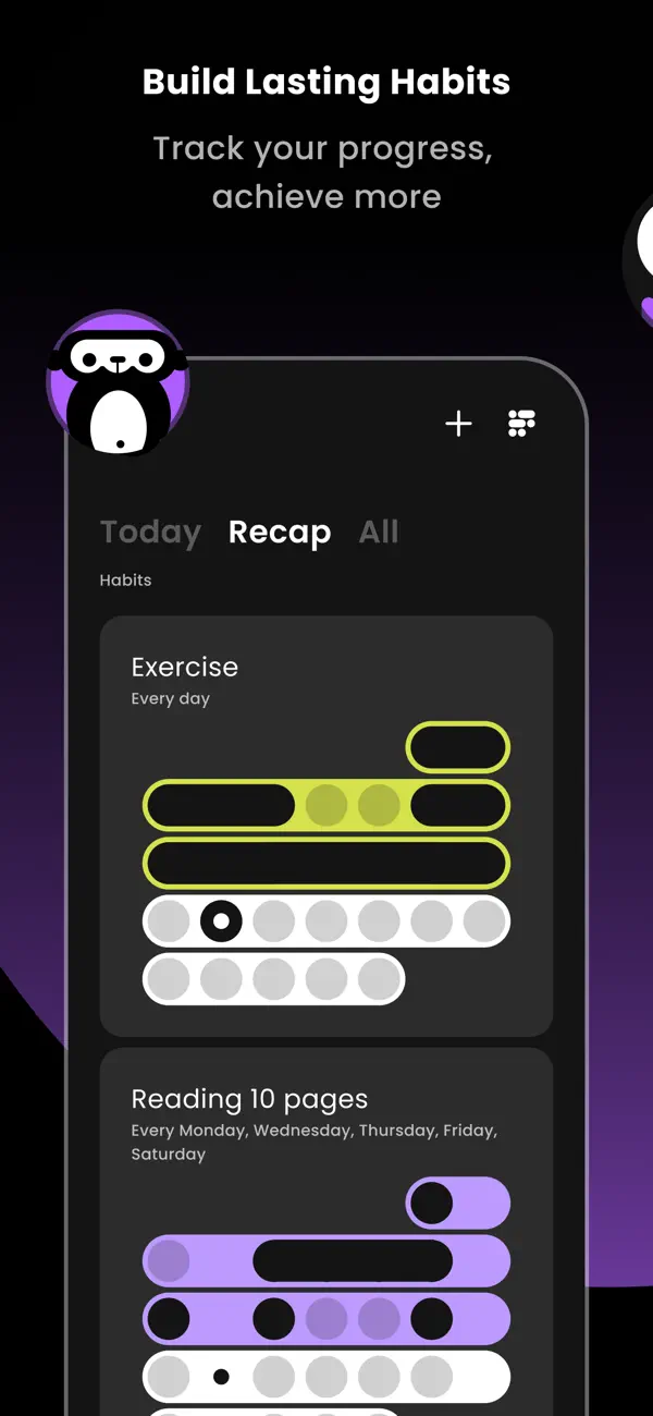 #1. Habit Tracker - Atomin (iOS) By: Sergei Liebich