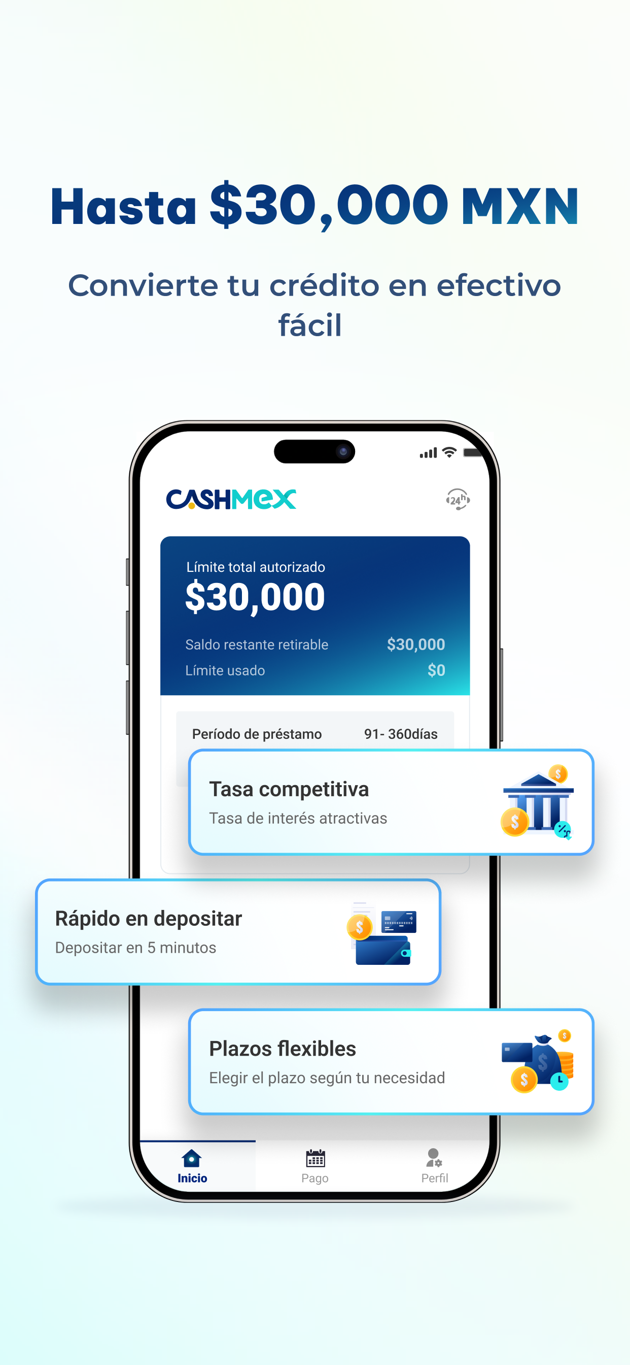 CashMex: Préstamo de crédito