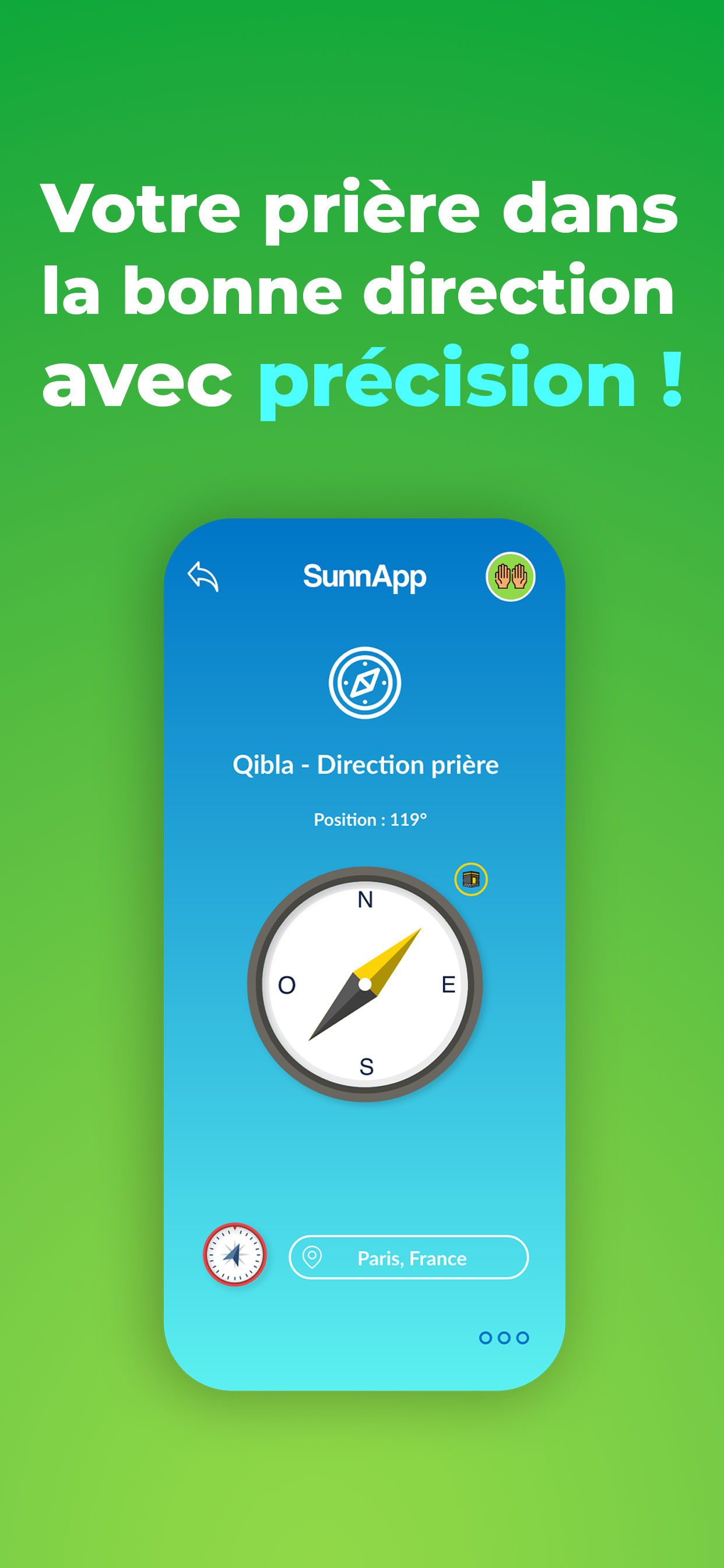 SunnApp - Horaires de prière
