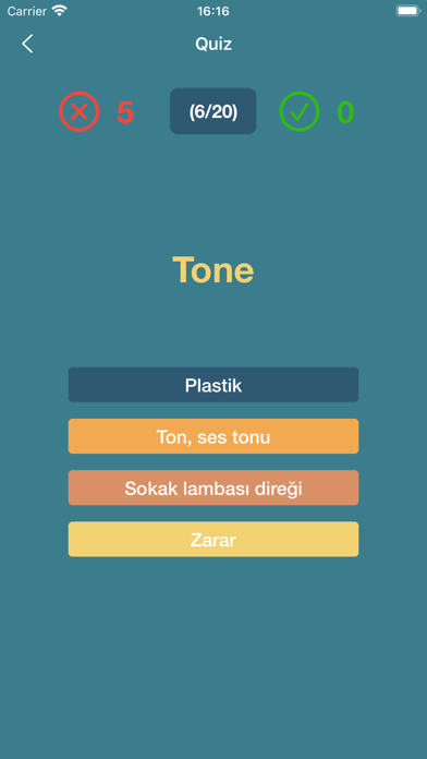 YDS Kelime Kartları Screenshot