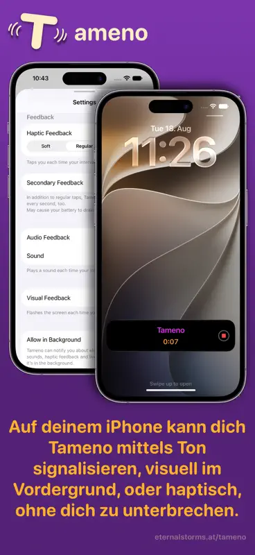 Tameno – Wiederholende Timer screenshot 4 of 7