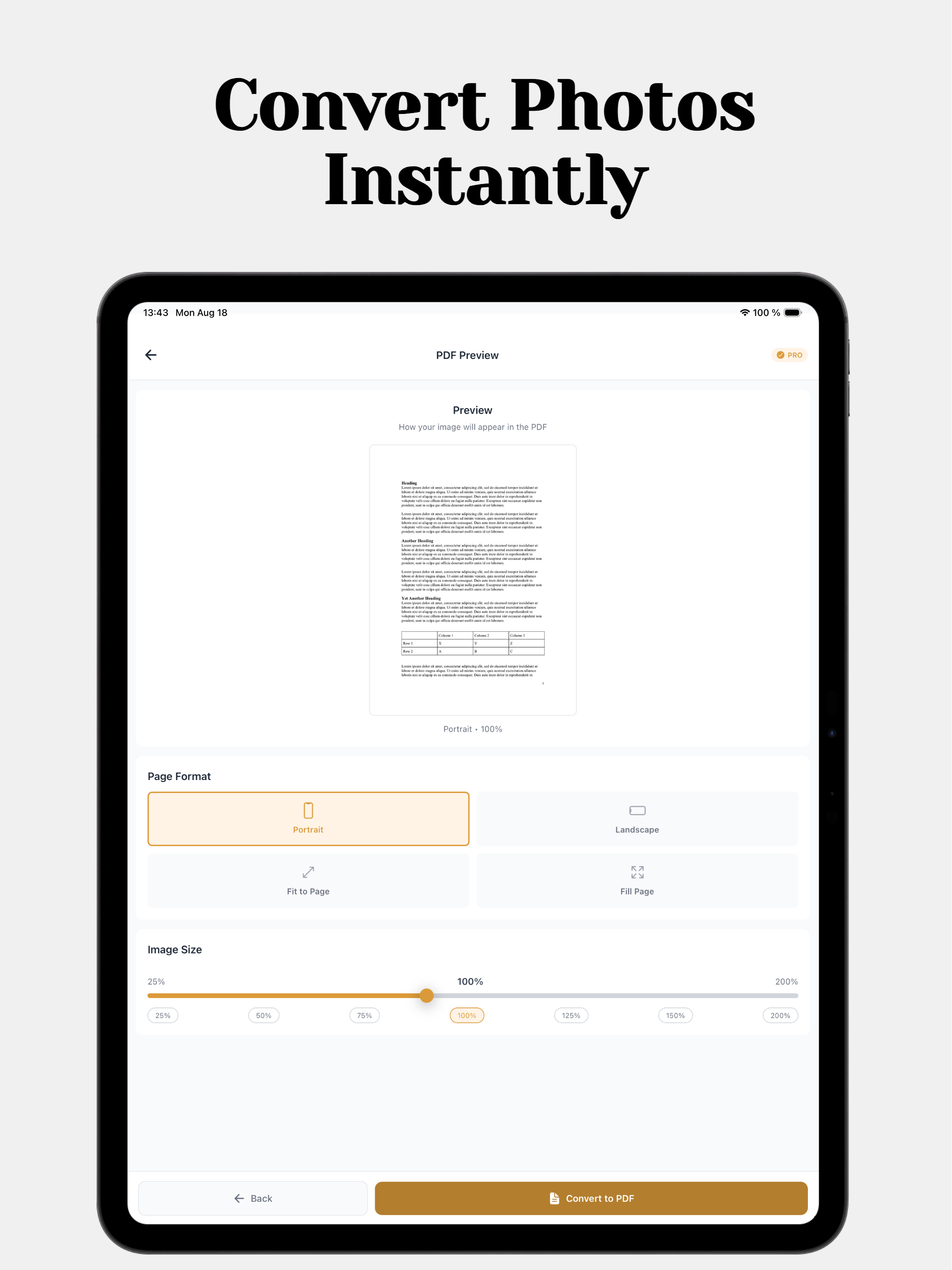 Convert: Image To Pdf screenshot 5