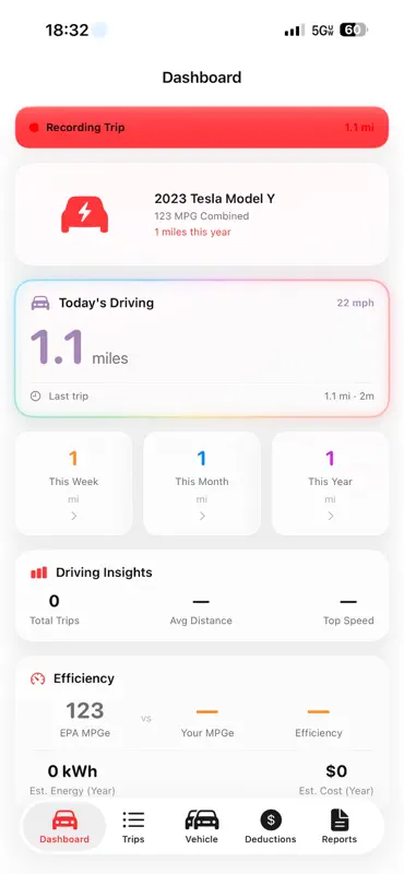 iMiles: Auto Mileage & Tax screenshot 3 of 8