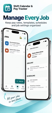 Shift Calendar & Pay Tracker screenshot
