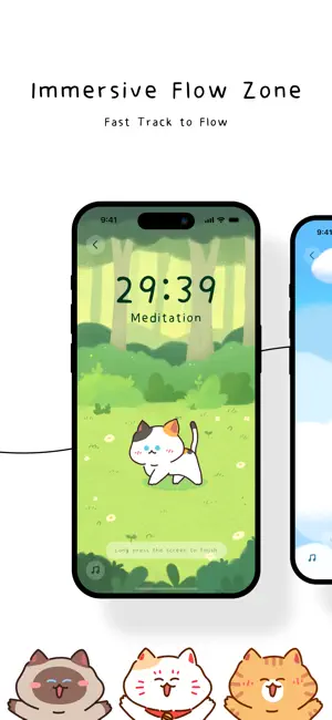 Cat Flow - Kitty Focus Timer screenshot 4