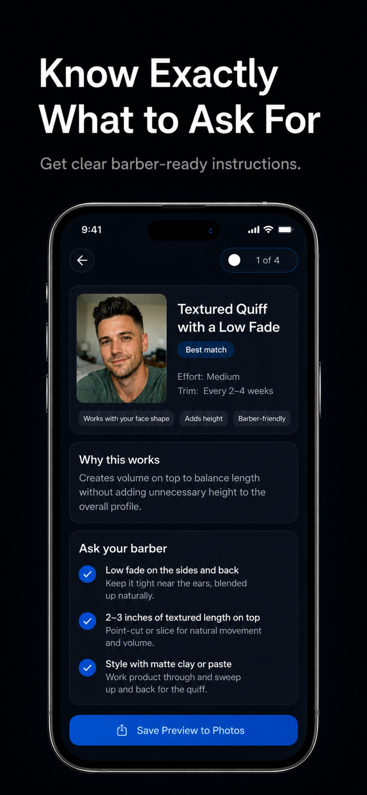 HaircutAI: Find Your Best Look screenshot 4