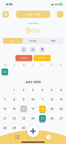 BillTo - Bills Manager screenshot
