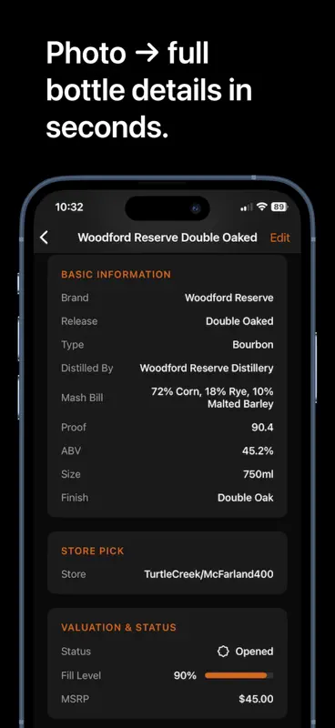 BarrelBook: Whiskey Collection screenshot 3 of 5