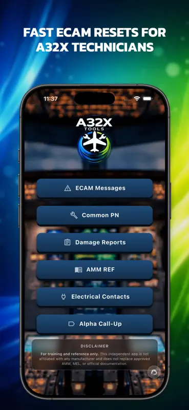 A32X Tools · A320 ECAM Resets screenshot 1 of 7