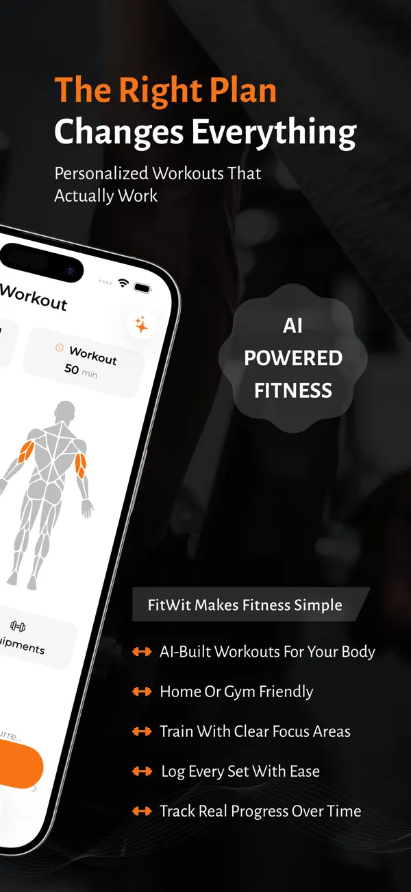 #2. FitWit AI – Workout Planner (iOS) Door: Exypnos Development LLC