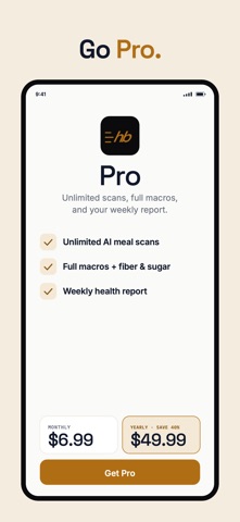 Healthy Bears. Calorie Counter screenshot