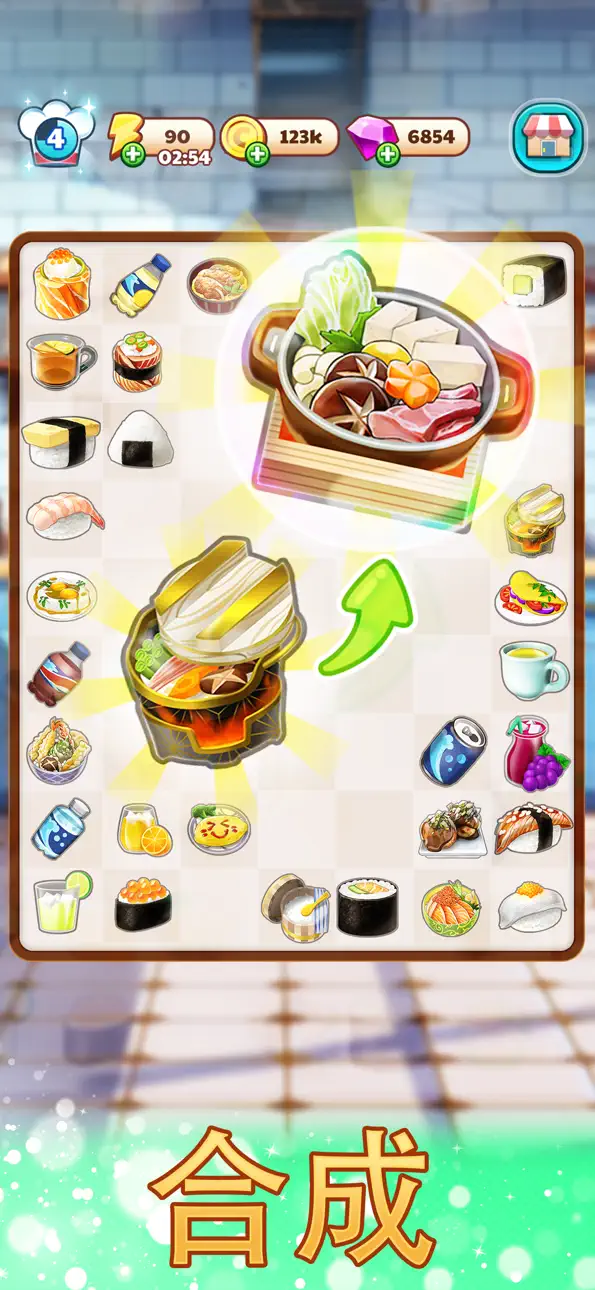 Merge Restaurant - Makeover Hack screenshot 3 - iOS game interface