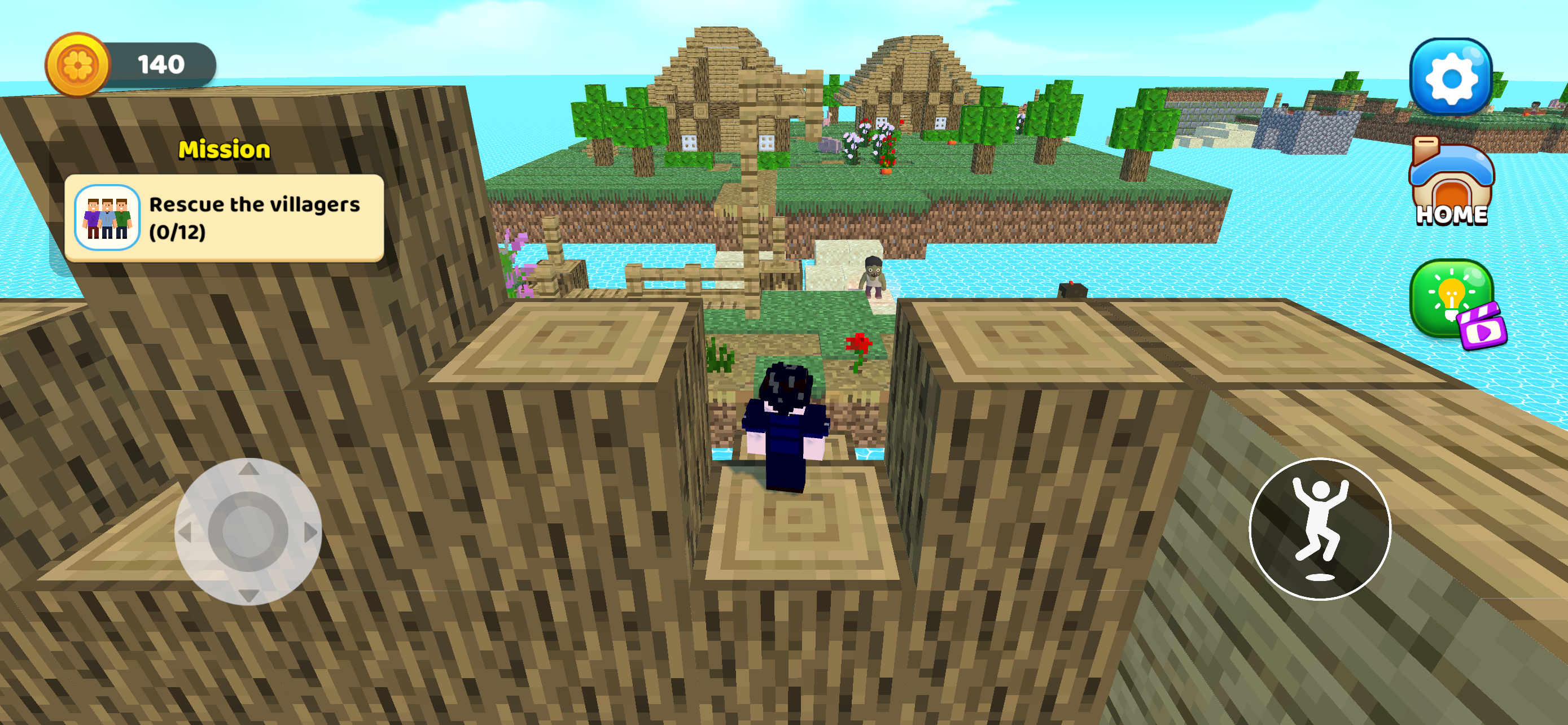 Craft Lava: Rescue Mission screenshot 2