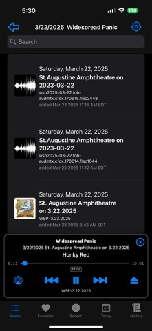 Etree Mobile app screenshot 3