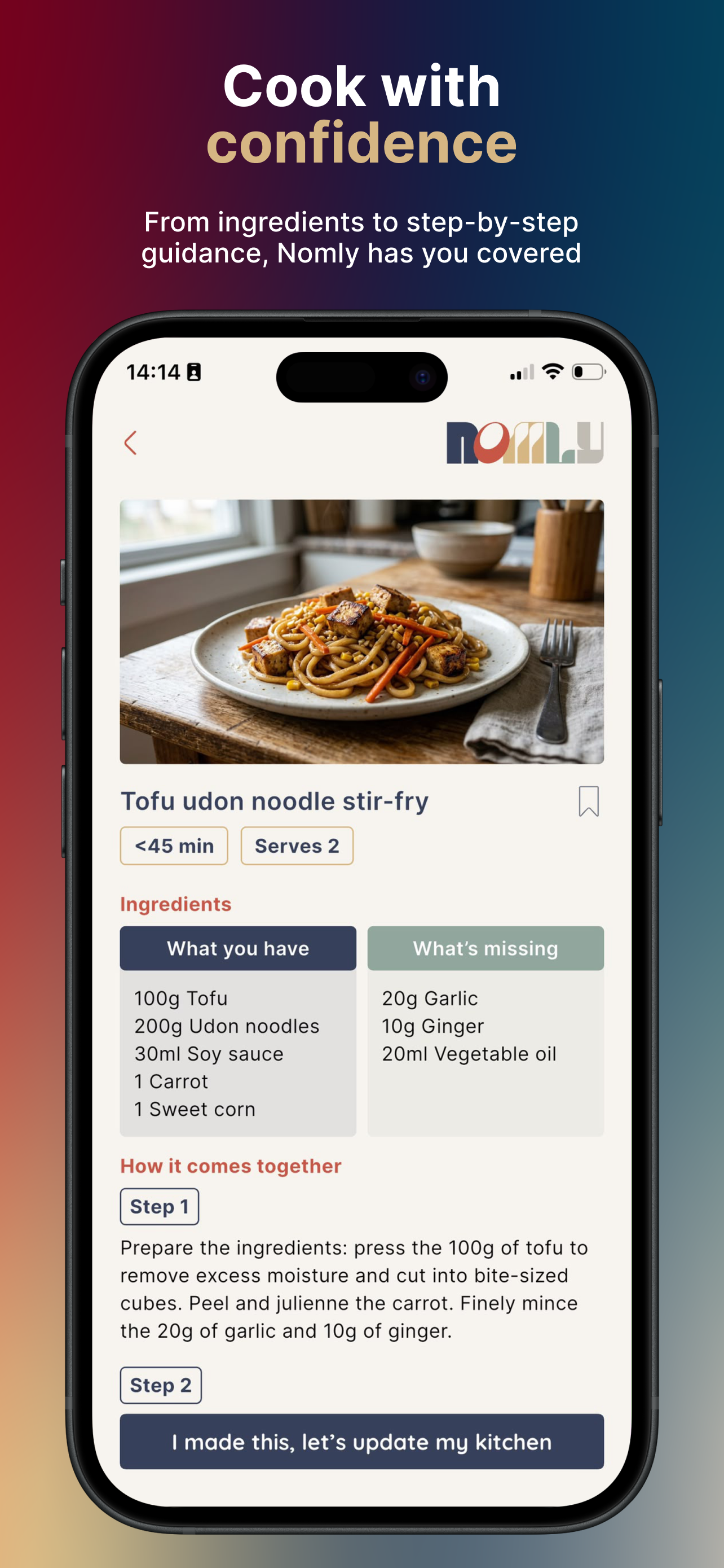 Nomly: Your Kitchen Companion screenshot 5