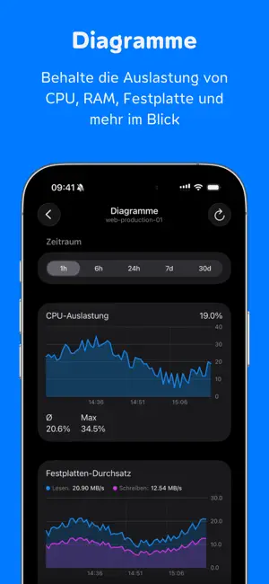 HetzMate für Hetzner Cloud iPhone screenshot 4