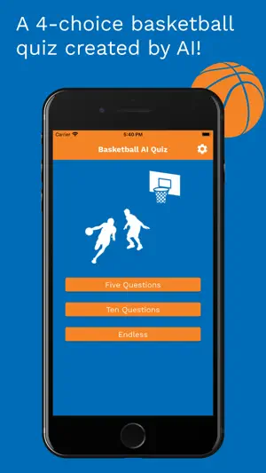 Basketball AI Quiz screenshot 1