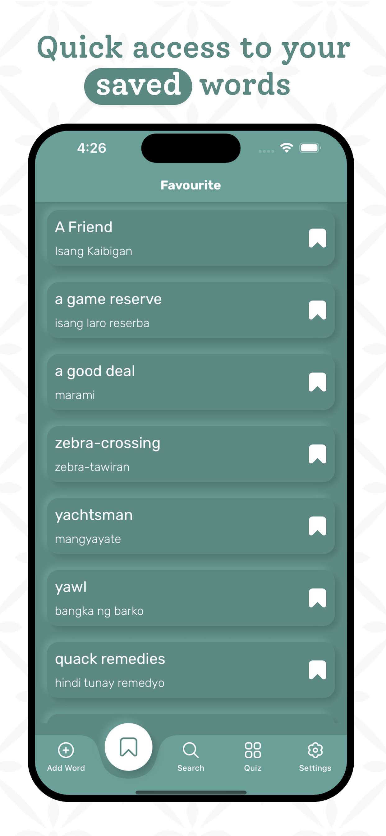 Filipino | Filipino Dictionary screenshot 4