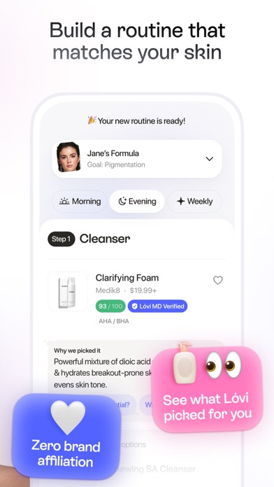 Lovi - AI Cosmetic Scanner App Screenshot