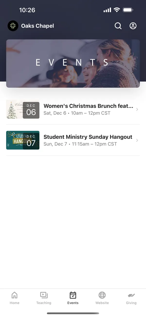 Screenshot #3 pour Oaks Chapel Bible Church