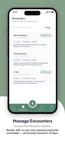 Medispeek screenshot