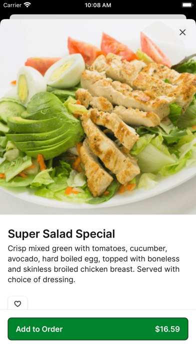 Hungry Fox To Go iPhone screenshot 3 - Food & Drink app