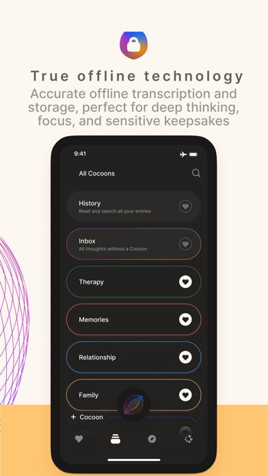 CocoonWeaver: Catch the Moment iPhone screenshot 4 - Lifestyle app