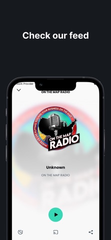 ON THE MAP RADIO Screenshot 2 of 3