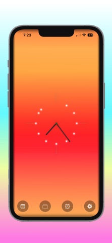 Spectrum Bar Clock のスクリーンショット