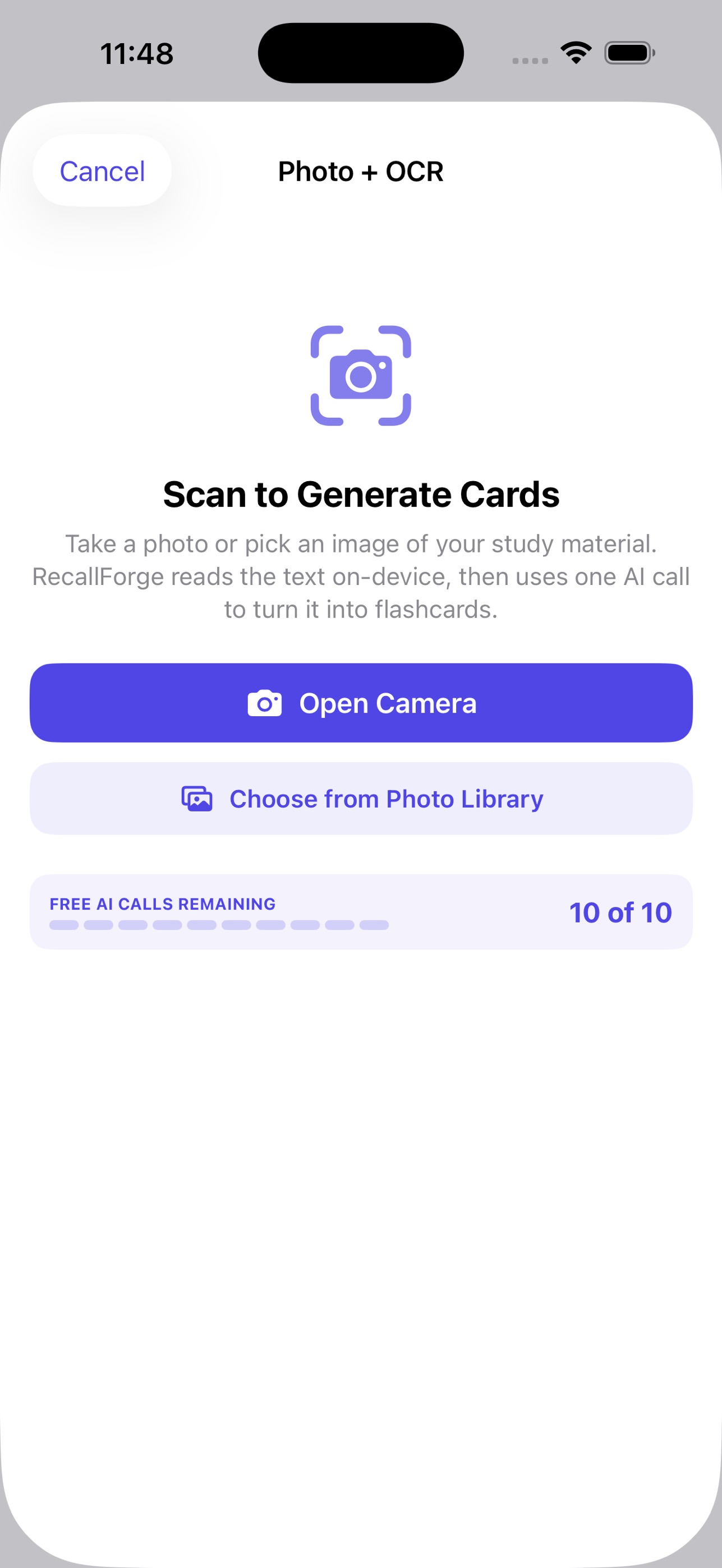 Screenshot 9 of RecallForge: Cert Study