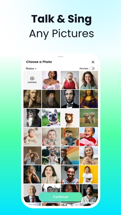 DreamFace: AI Video Generator Screenshot