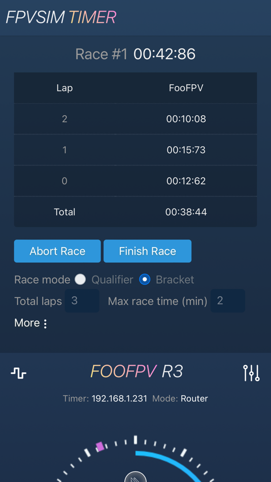 #1. FPVSIM-TIMER (iOS) 由: Jiahao Wang