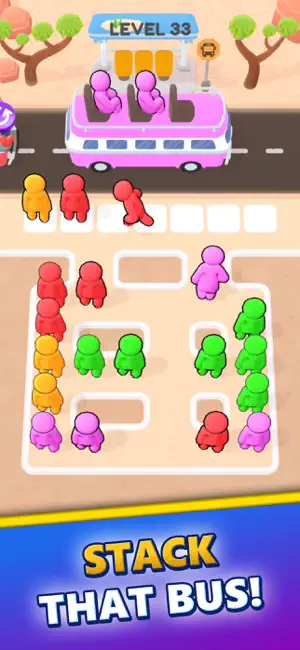 Bus Fusion:Traffic Jam screenshot 2