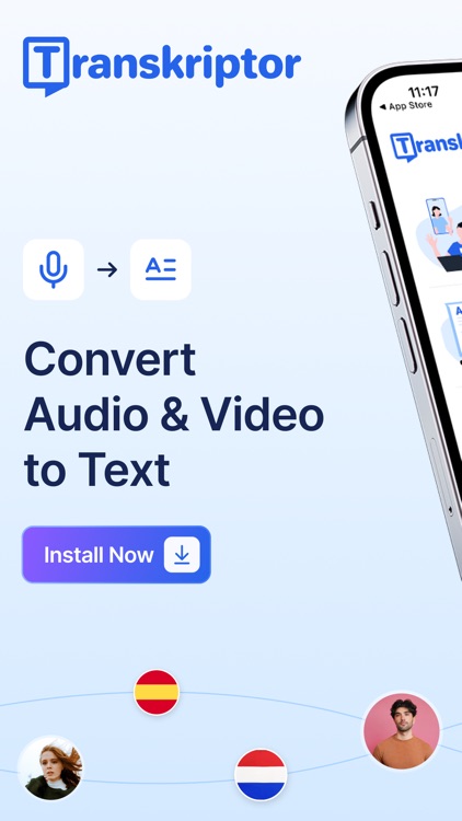 Transkriptor - Speech to Text screenshot-0