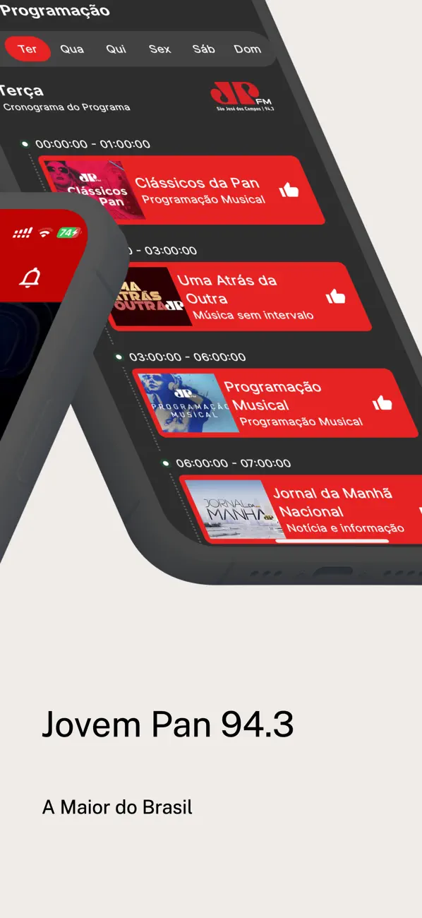 Screenshot #2 pour Jovem Pan São José dos Campos