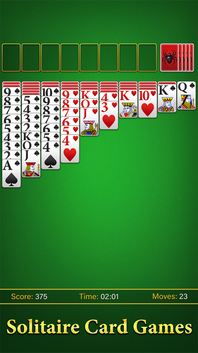 Spider Solitaire Card Games · Screenshot