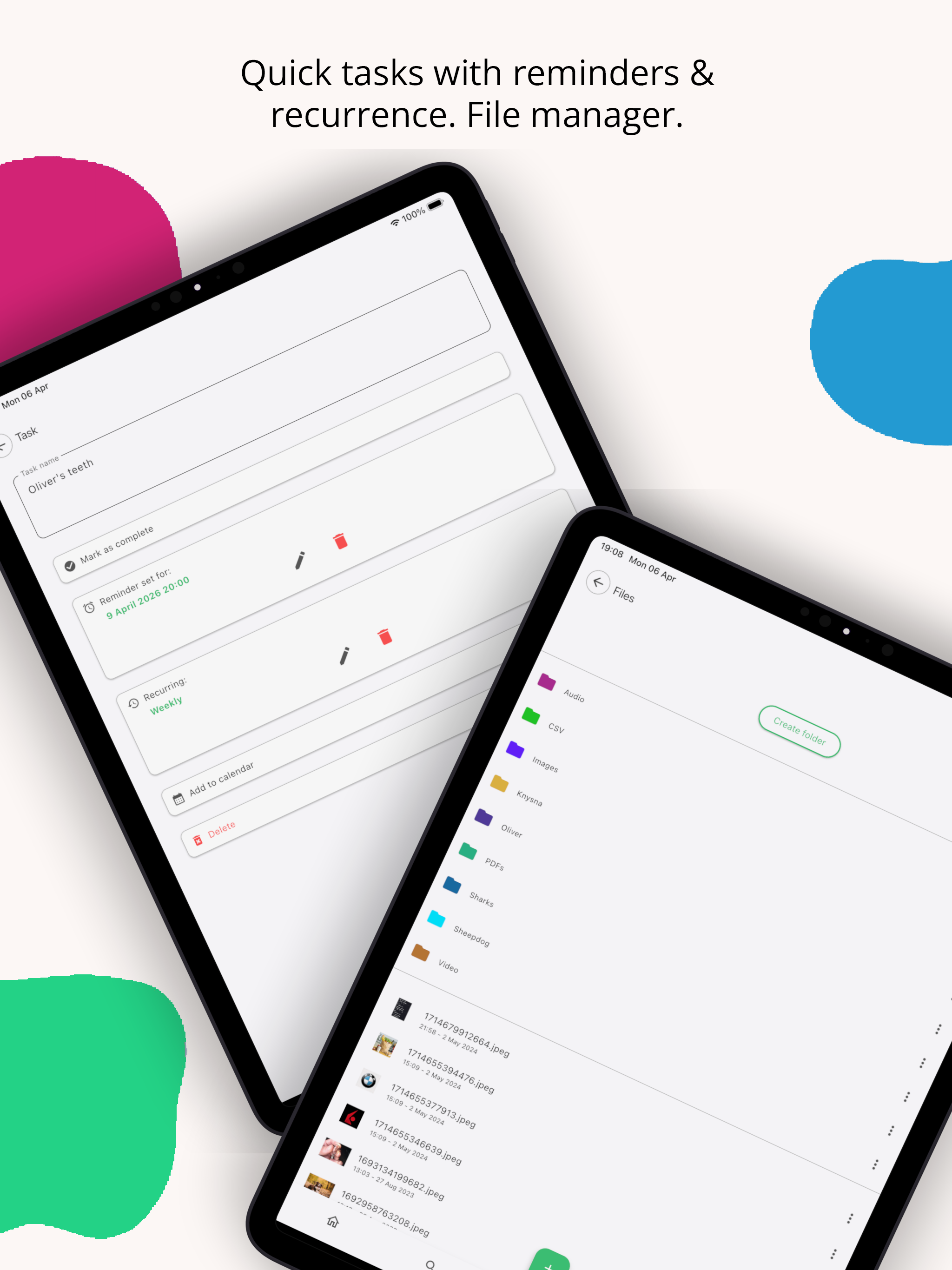 Note-ify: Notes, Lists & Tasks