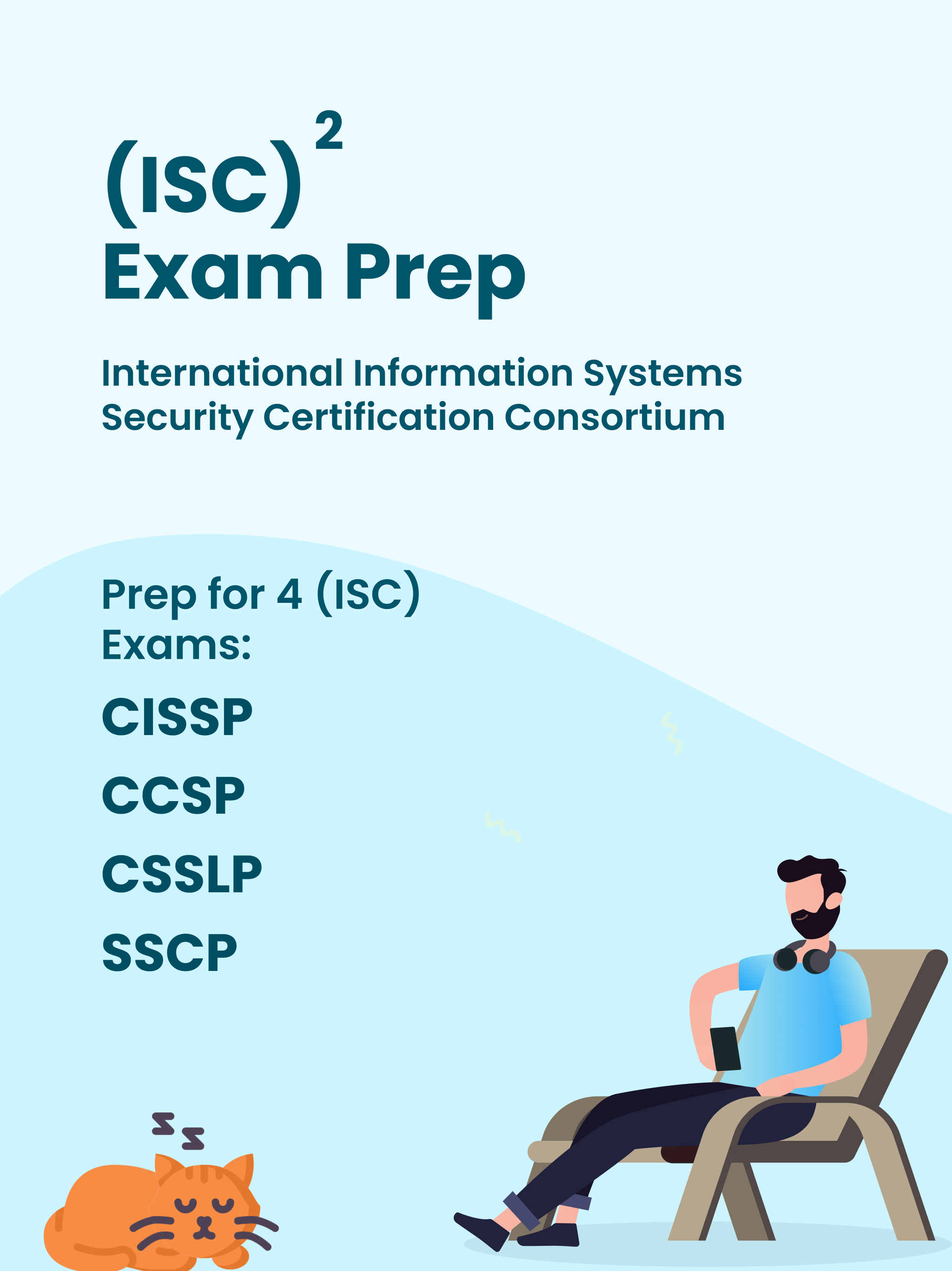 ISC2 Exam Prep, 4 Exams, 2026