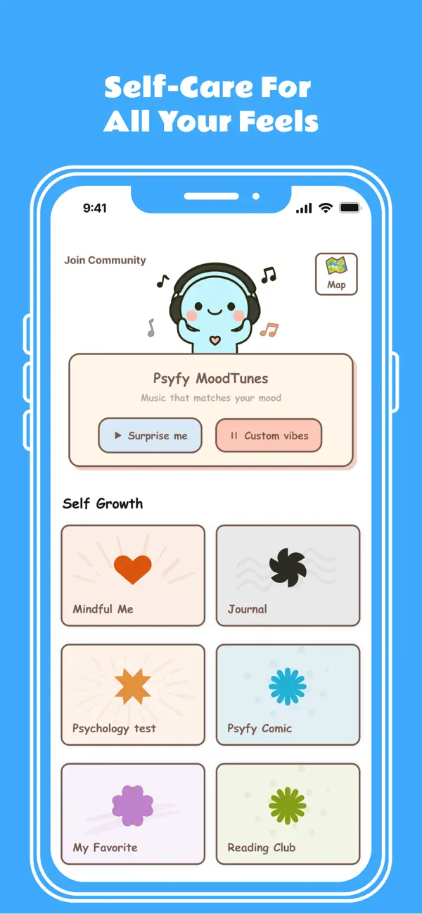#4. Psyfy: Self-care Companion (iOS) By: Psyfy Inc