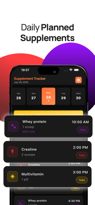 The Supplement Tracker Screenshot 2 of 4