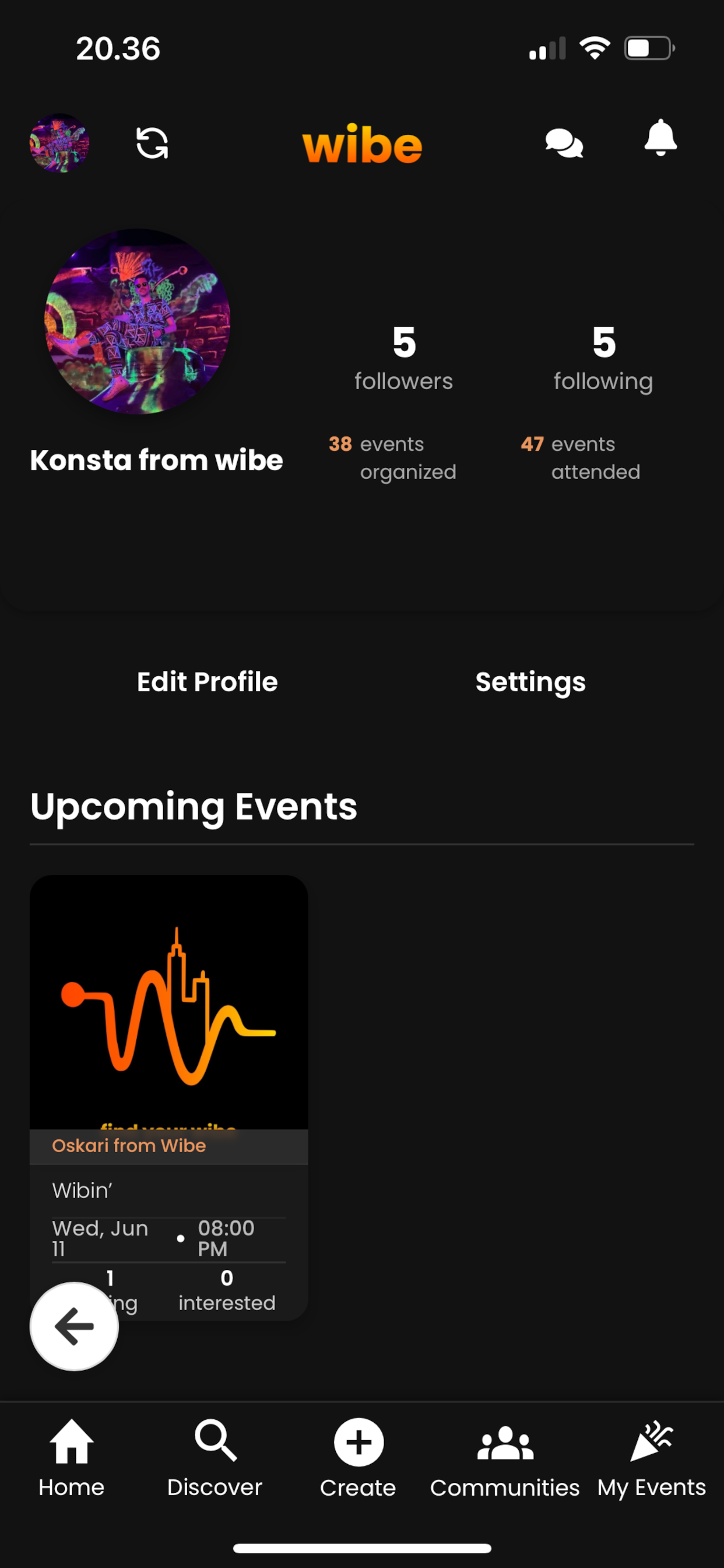wibe screenshot 3