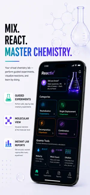 Reactix screenshot 1