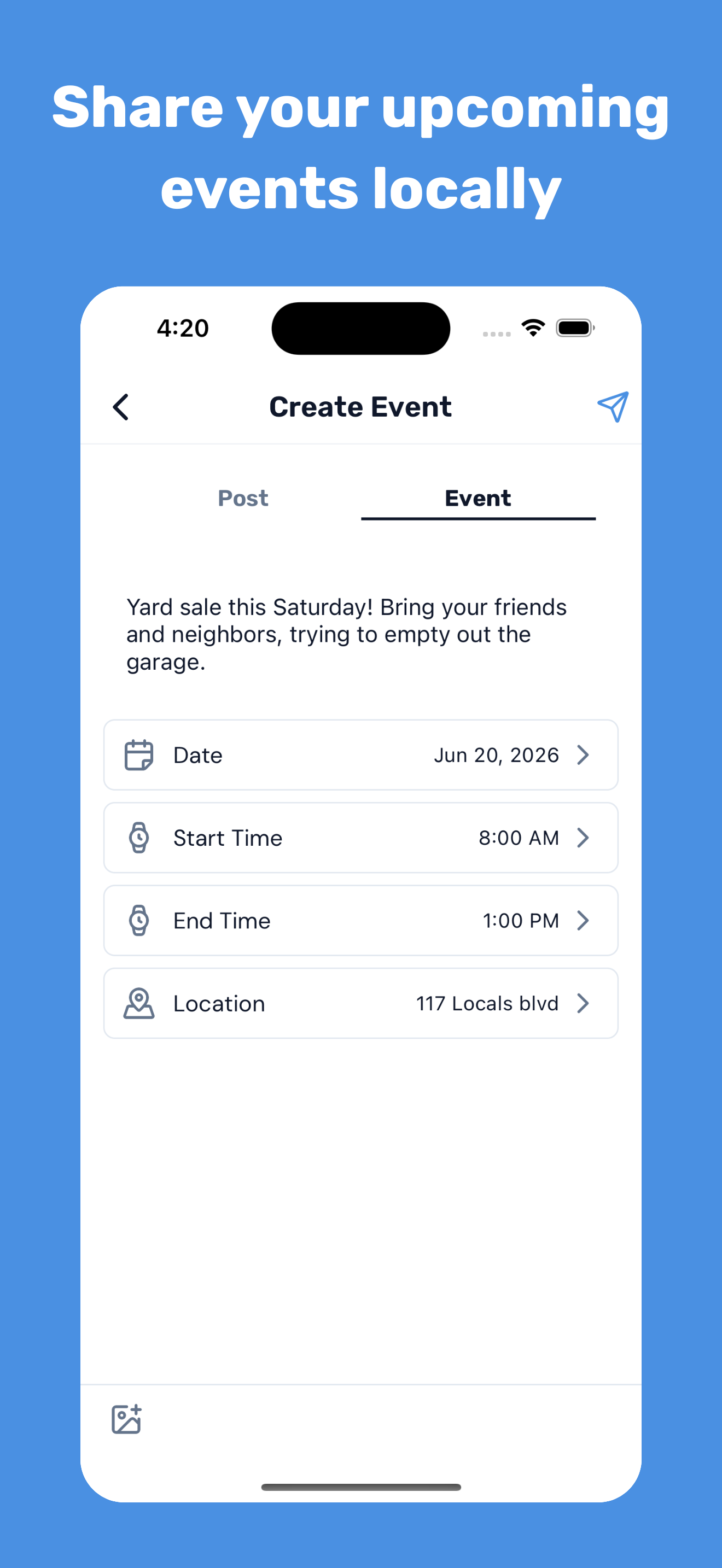 Locals Only Social screenshot 5