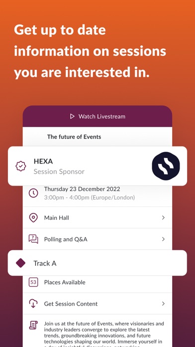 Lively - Event Networking Screenshot